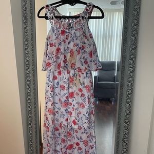 Floral maxi dress